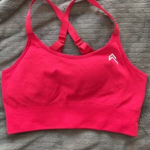Classic Seamless Pink Oneractive Sports Bra